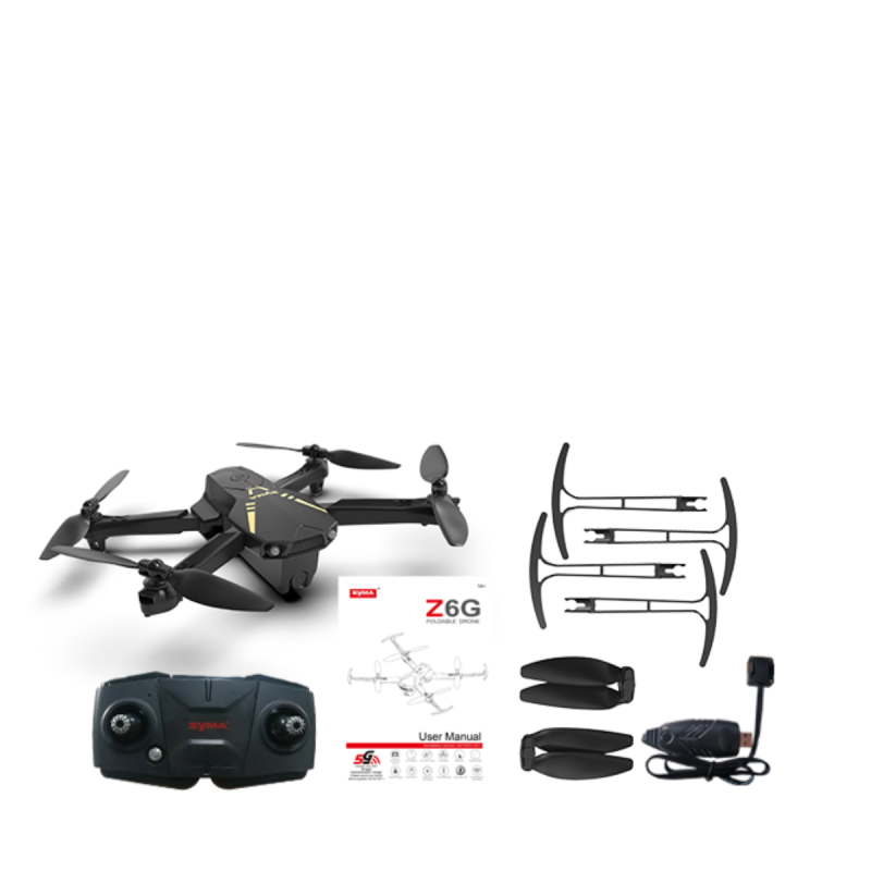 Foto do Produto DRONE SYMA Z6G MOTOR ESCOVADO C/GPS CAMERA 2K