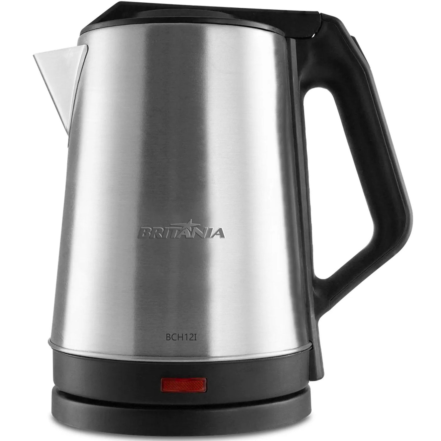 Foto do Produto Jarra Elétrica Britânia BCH12I - 1.9L - 1500W - 220V/50Hz - Preto e Prata