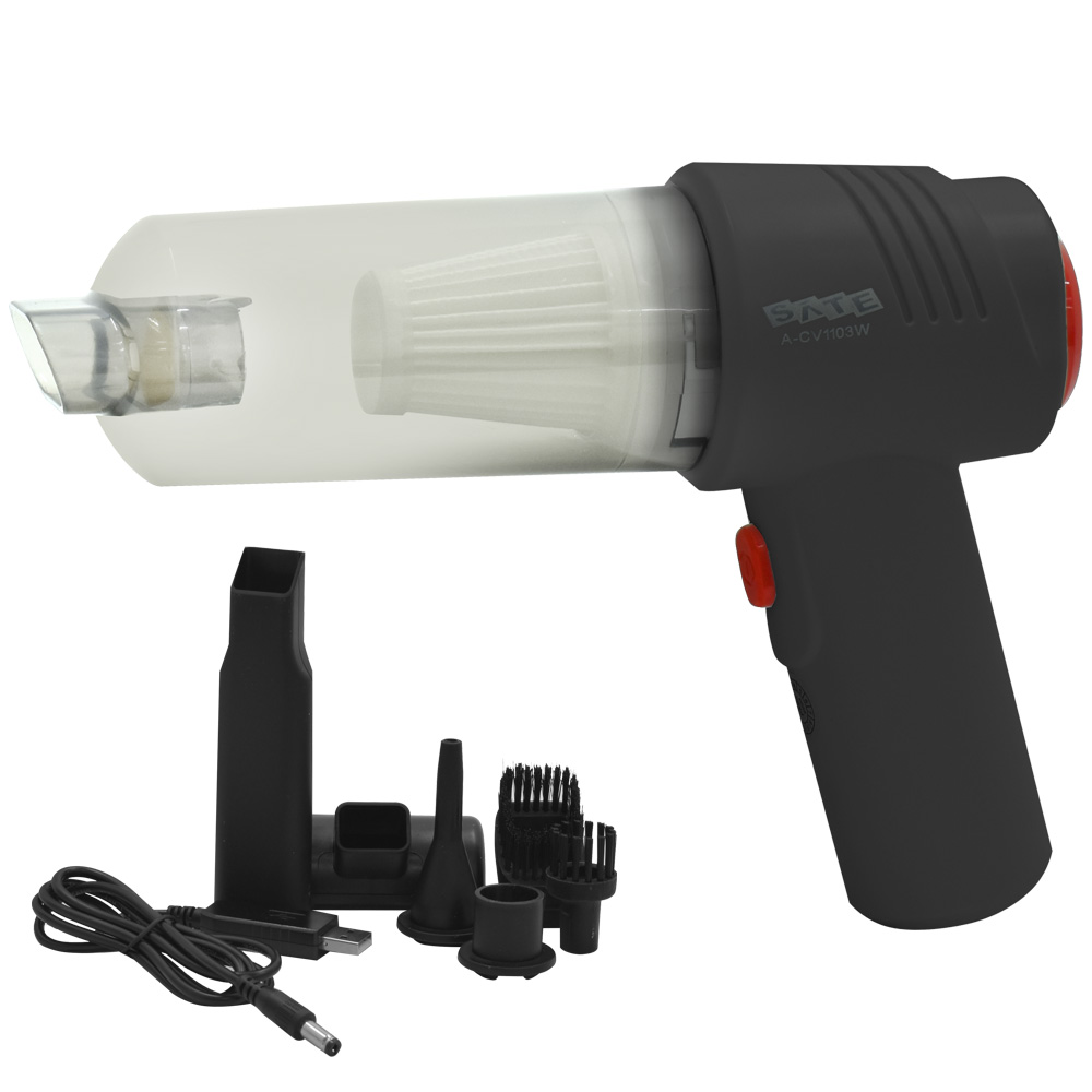 Foto do Produto Aspirador Portatil Satellite A-CV1103W Vacuum Cleaner - Preto