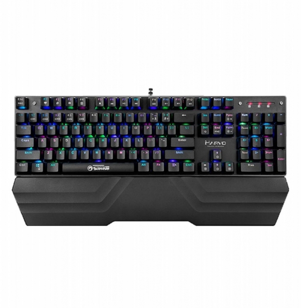 Foto do Produto TECLADO MARVO GAME SCORPION KG925G MECA PRETO USA