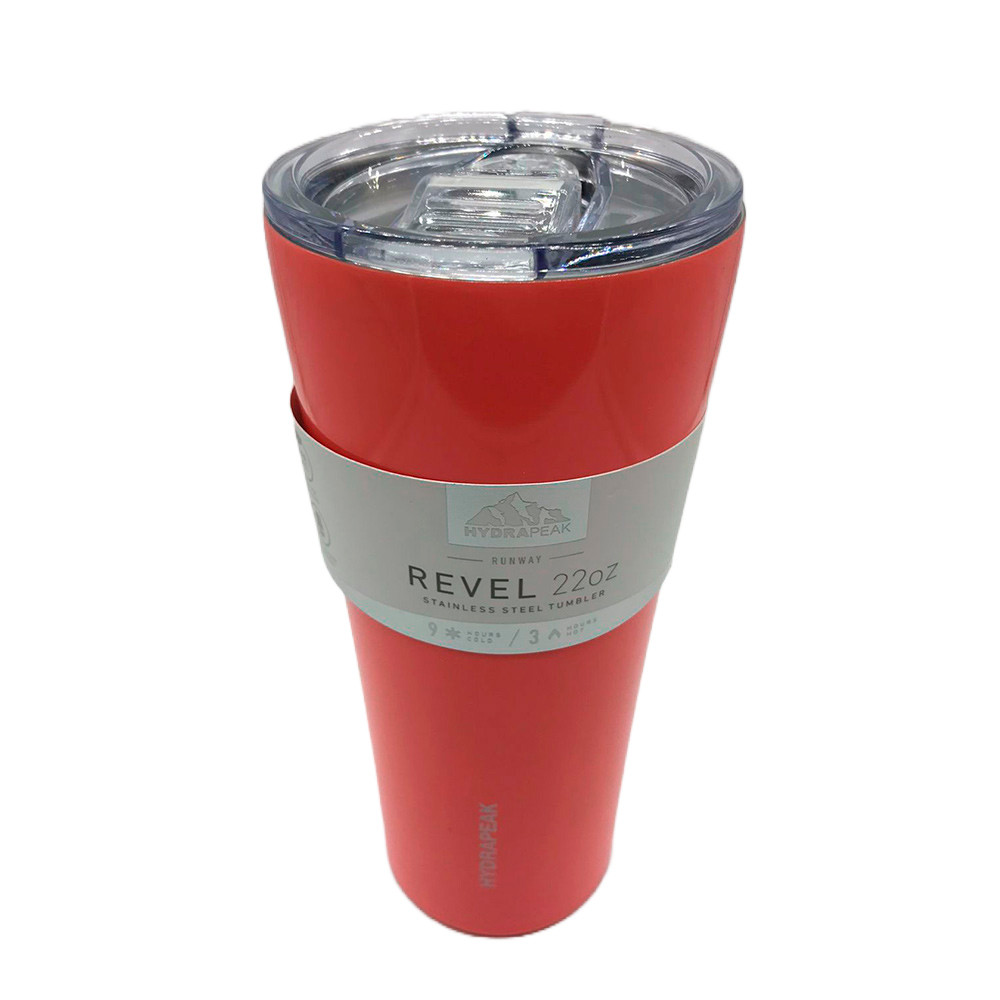 Foto do Produto Copo Térmico Hydrapeak HP-REVEL-22-CORAL 650ML - Coral