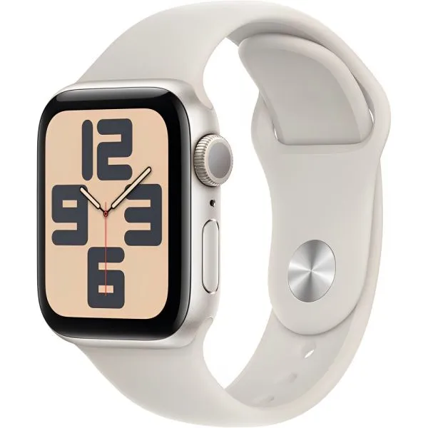 Foto do Produto APPLE WATCH SERIE SE 2 MXEF3LL/A SPORT 40MM BAND S/M STARLIGHT
