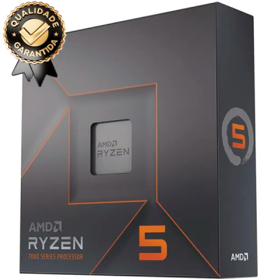 Foto do Produto PROCESSADOR AMD RYZEN 5 7600X SOCKET AM5 / 4.7GHZ / 38MB