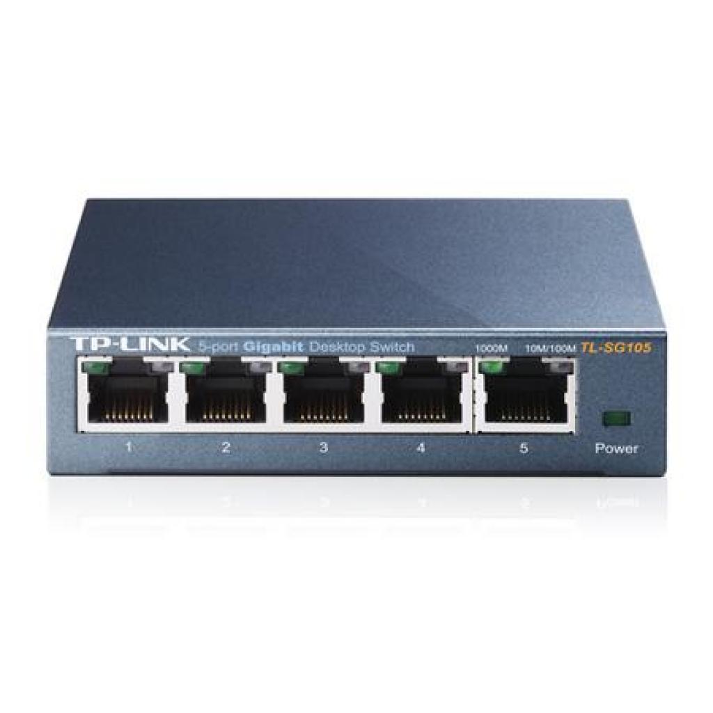 Foto do Produto Switch 5 Portas Tp-Link TL-SG105 10/100/1000