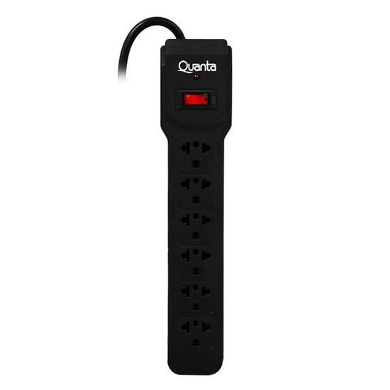 Foto do Produto Filtro de Linha Quanta QTF01 - 6 Tomadas