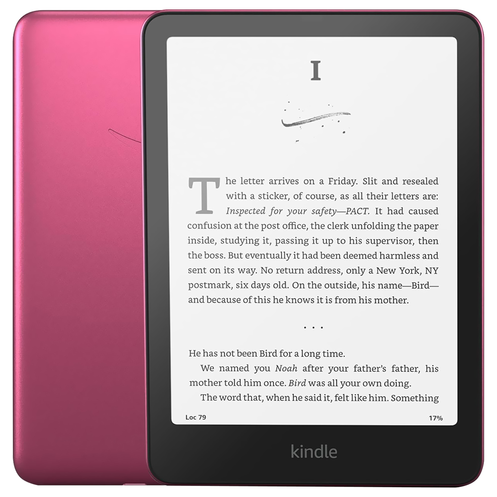 Foto do Produto E-Book Amazon Kindle Paperwhite Signature Edition Wi-Fi / 32GB / Tela 7" / 12 Geracao / 300PPI - Metallic Raspberry