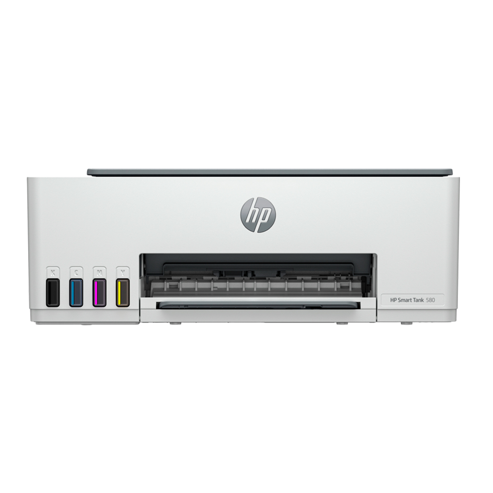 Foto do Produto Impressora HP Smart Tank 580 3X1 I/S/C USB/Wireless/Bluetooth Bivolt - Branco