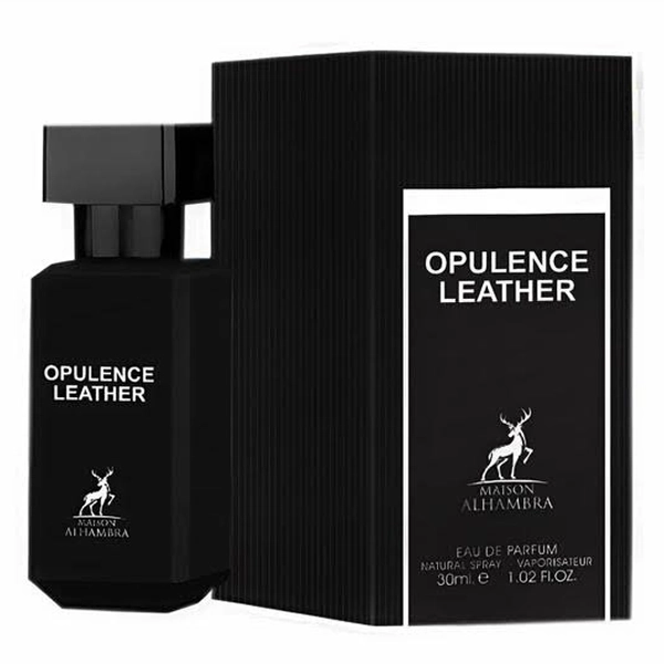 Foto do Produto Perfume Masculino Maison Alhambra Opulence Leather EDP 30 ml