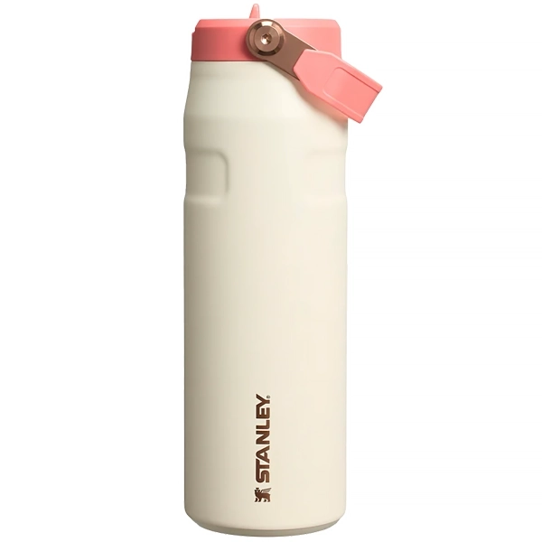 Foto do Produto Garrafa Térmica Stanley Aerolight Iceflow Bottle de 710 ml - Cream Rose Gold
