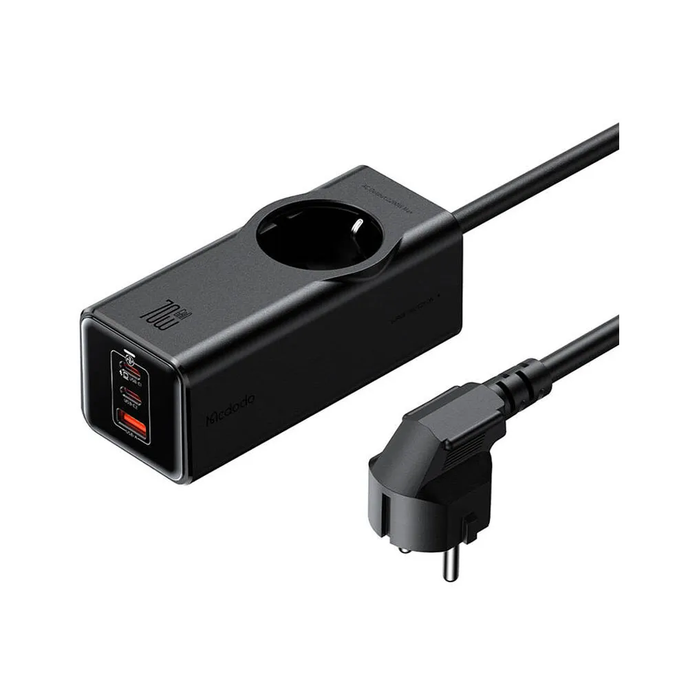 Foto do Produto MCDODO ADAPTADOR CH-4620 4EN1 70W BLACK