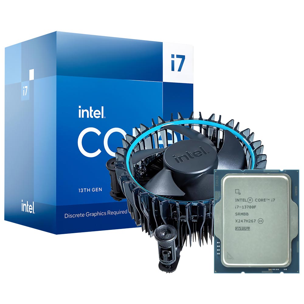 Foto do Produto Processador Intel Core i7 13700F Socket LGA 1700 / 2.1GHz / 30MB