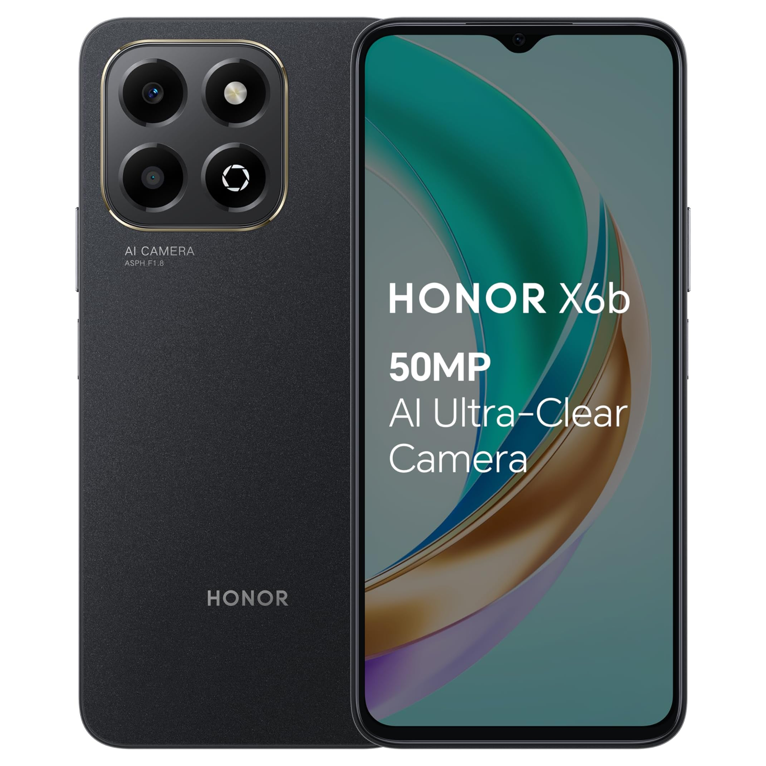 Foto do Produto Celular Honor X6B ALT-NX3 - 4/256GB - 6.56'' - Dual-Sim - Preto
