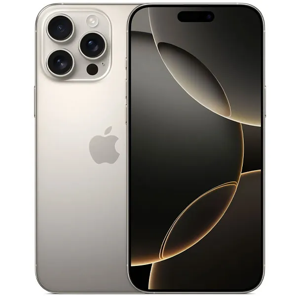 Foto do Produto Apple iPhone 16 Pro Max A3084 eSIM 256GB/8GB RAM de 6.9" 48+48+12MP/12MP - Natural Titanium