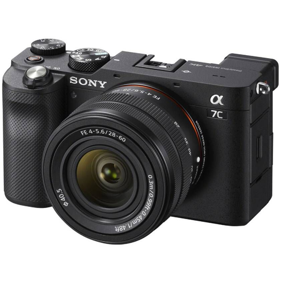 Foto do Produto Câmera Digital Sony A7C 24.2MP 3.0" Lente 28-60MM
