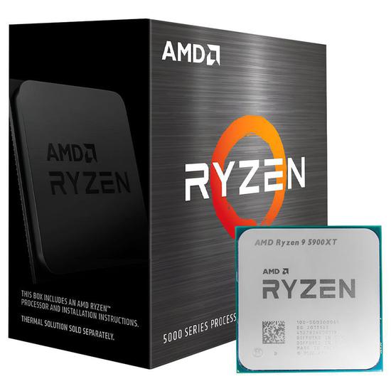 Foto do Produto Processador AMD Ryzen 9 5900XT 3.3GHz AM4 72MB