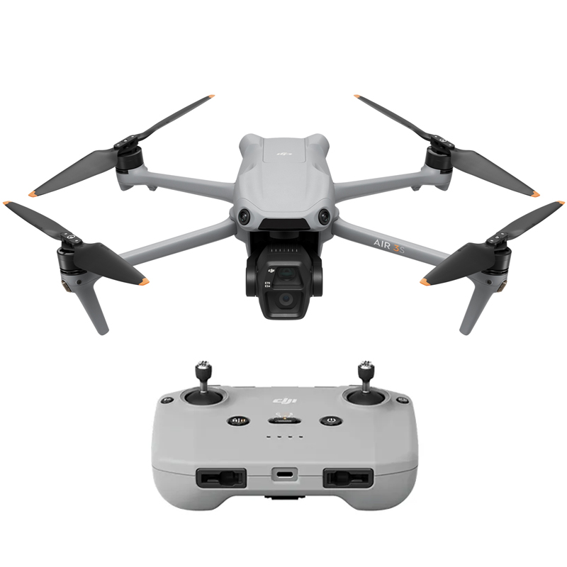 Foto do Produto Drone DJI Air 3S Fly More Combo (DJI RC-N3)
