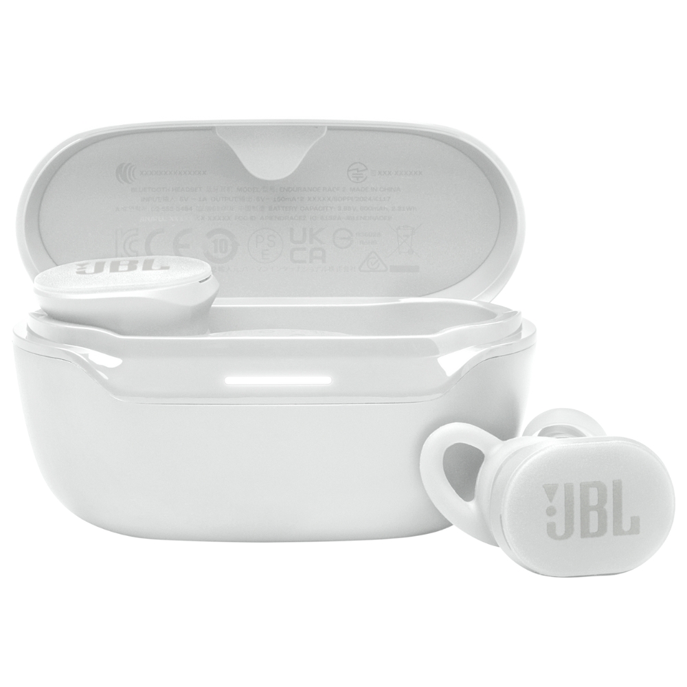 Foto do Produto Fone de Ouvido JBL Endurance Race 2 Bluetooth - White