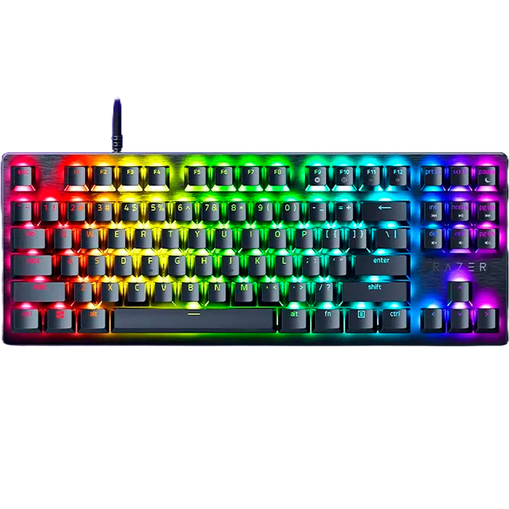Foto do Produto Teclado Gamer Razer Huntsman V3 X Tenkeyless RGB USB Espanhol Preto - RZ03-05021700-R311