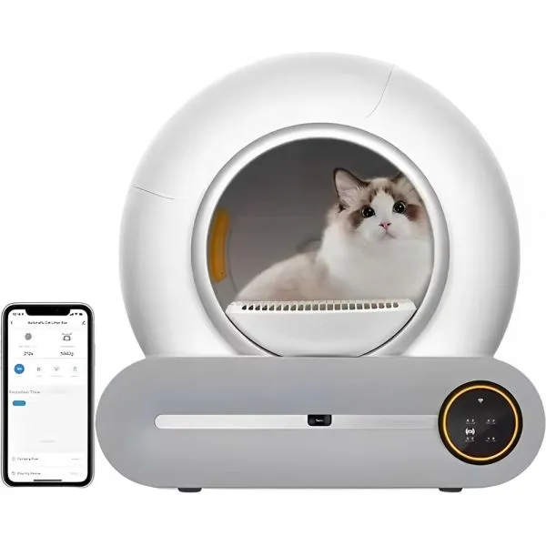 Foto do Produto SATELLITE CAJA DE ARENA P/GATOS 65L BF012 110/220V 50/60HZ BLANCO