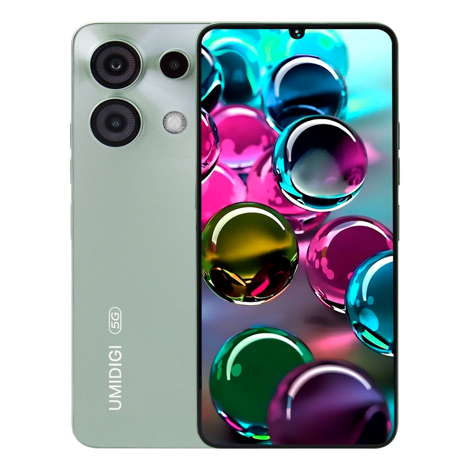 Foto do Produto Celular Umidigi Note 90 5G - 6/128GB - 6.75'' - Dual-Sim - Lake Green