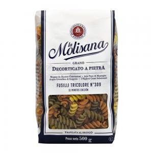 Foto do Produto Macarrão Fusilli Tricolore Numero 309 Pacote 500G La Molisana