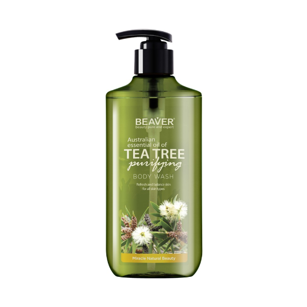 Foto do Produto Sabonete Líquido Beaver Professional Body Wash Tea Tree 400ml