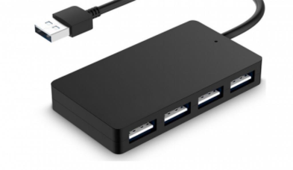 Foto do Produto Hub 4 Portas Sate Preto A-HUB13 USB 2.0