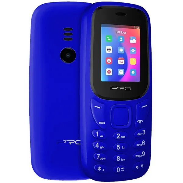 Foto do Produto Celular IPRO K1 Dual SIM Tela de 1.8" Câmera VGA/Rádio FM - Azul