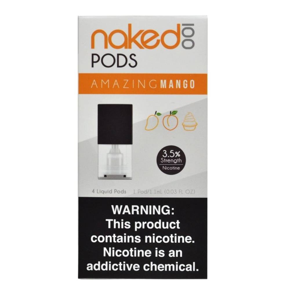 Foto do Produto Essência Naked 100 Pod Amazing Mango 35mg