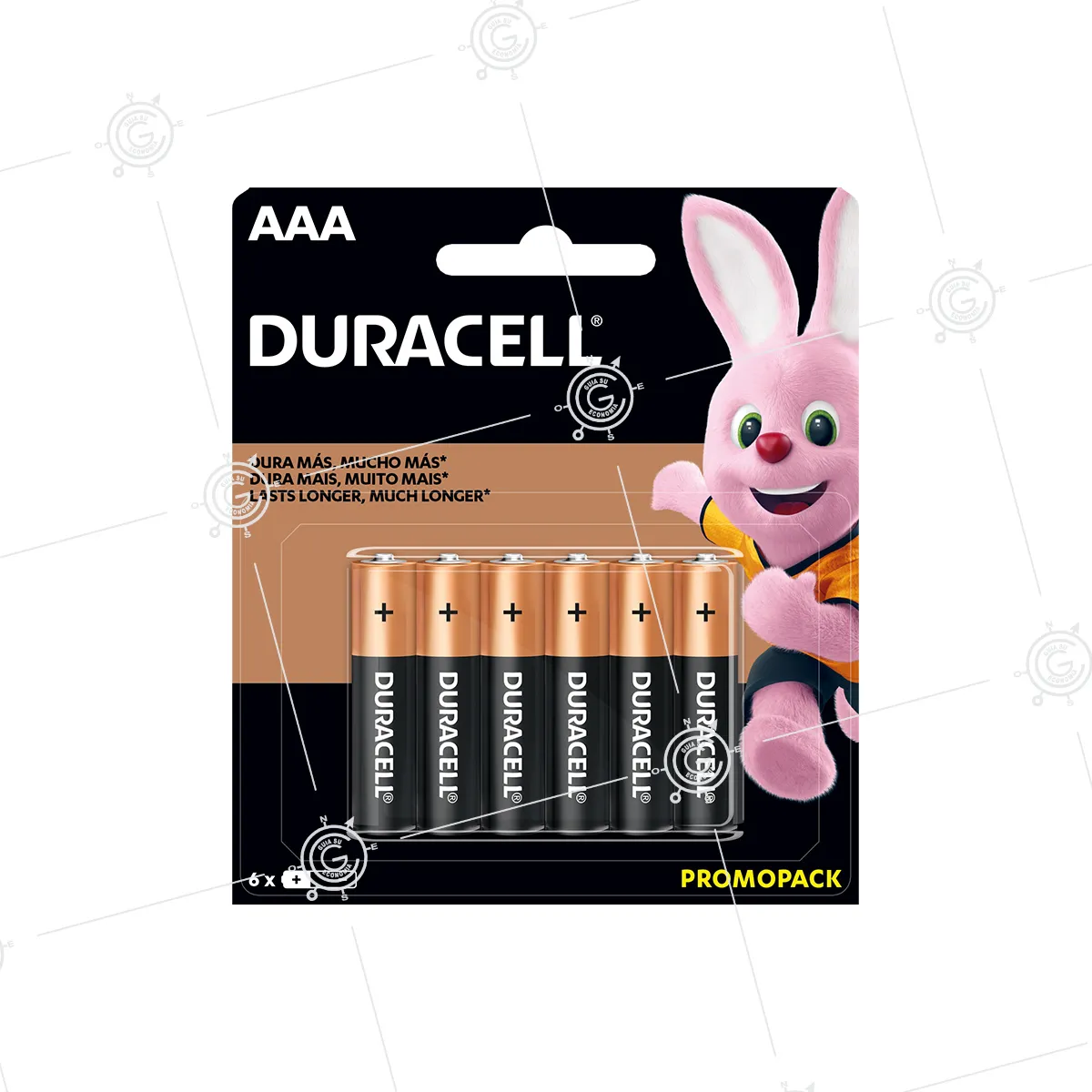Foto do Produto DURACELL PILA AAA X6 MINI