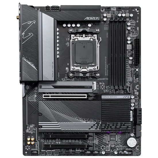 Foto do Produto Placa Mãe Gigabyte B650 Aorus Elite AX V2 AMD Soquete AM5