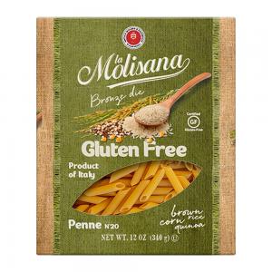 Foto do Produto Macarrão Sem Gluten Penne Rigate Numero 20 Pacote 340G La Molisana