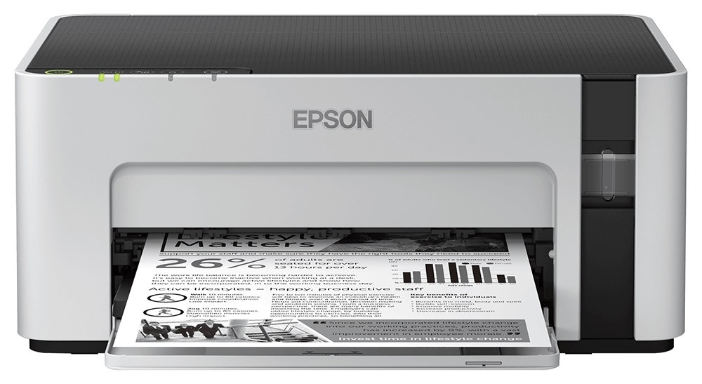 Foto do Produto Impressora Epson EcoTank M1120 WiFi Preto Bivolt