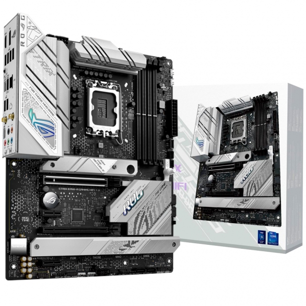 Foto do Produto Placa Mãe ASUS ROG Strix B760-A Gaming, Chipset Intel, Socket LGA 1700, Wifi, DDR5, HDMI, DisplayPort, ATX