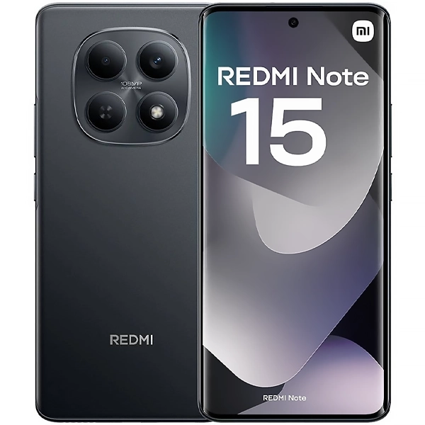 Foto do Produto Celular Xiaomi Redmi Note 15 Dual SIM 256GB/8GB RAM de 6.77" 108MP/20MP - Preto (Global)