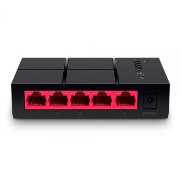 Foto do Produto HUB SWITCH MERCUSYS MS105G 05P 10/100/1000MBPS