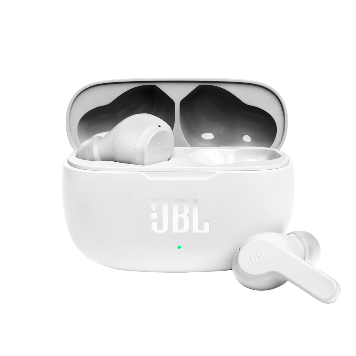 Foto do Produto Fone de Ouvido JBL Wave 200TWS - Bluetooth - Com Microfone - Branco