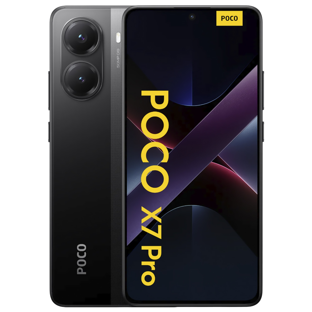 Foto do Produto Celular Xiaomi POCO X7 Pro 12GB de RAM / 256GB / Tela 6.67" / Dual Sim 5G - Preto (Global)