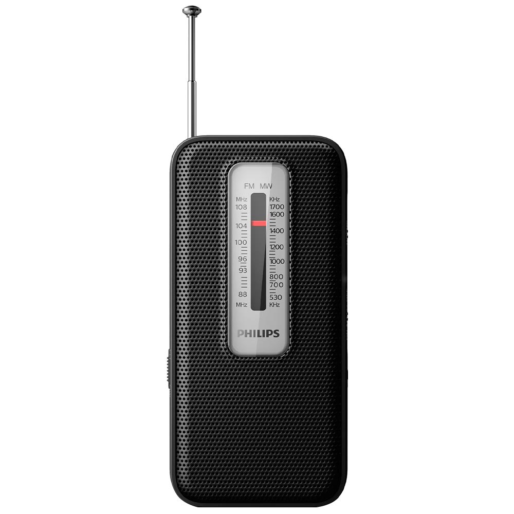 Foto do Produto Radio Portatil Philips R1506 FM / AM / Auxiliar - Preto