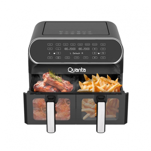 Foto do Produto FRITADEIRA ELET. QUANTA DUESUPREME QTAFS80 110V 8L BLACK/2400W