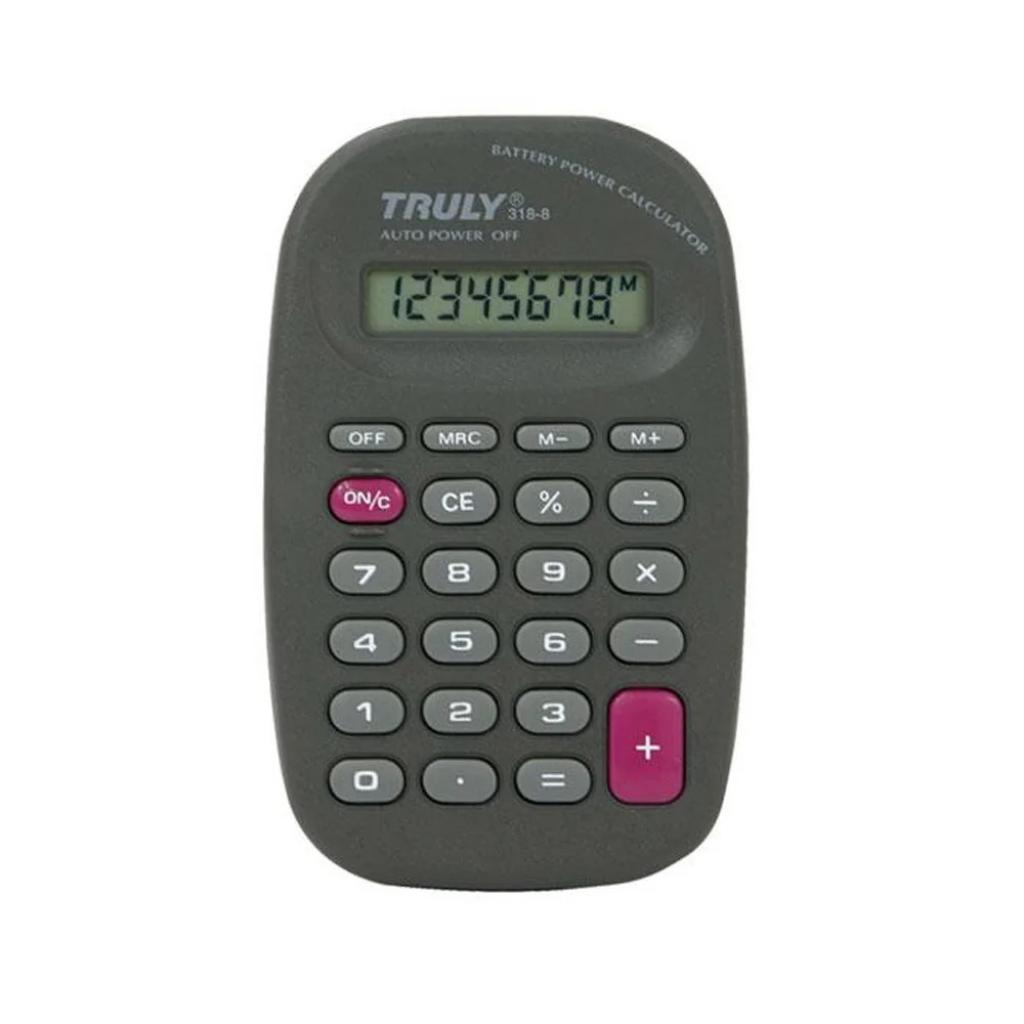 Foto do Produto Calculadora Truly 318 8 Digitos Pequena