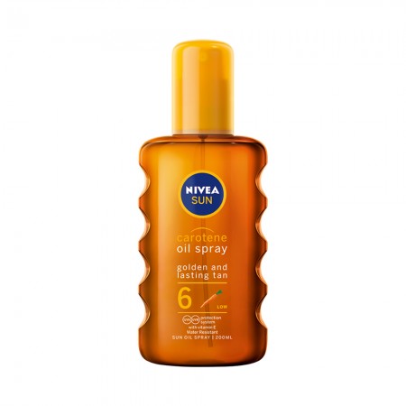 Foto do Produto Spray Bronzeador Nivea Sun Carotene Oil SPF6 200ml
