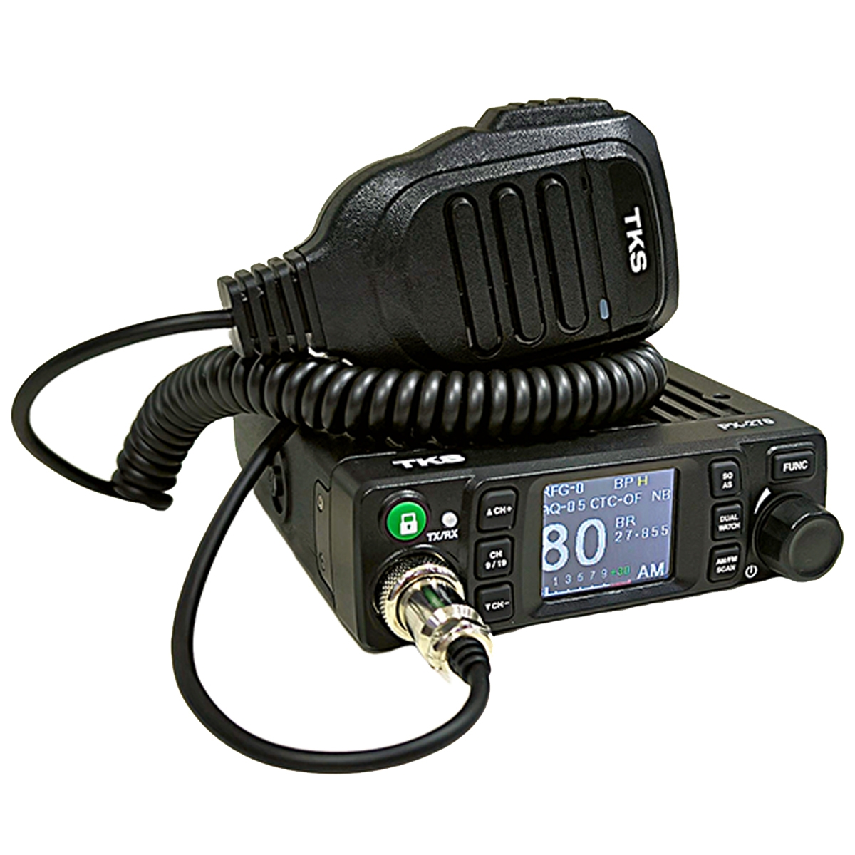 Foto do Produto Rádio Amador TKS PX-270 - 80 Canais - AM/FM - Preto
