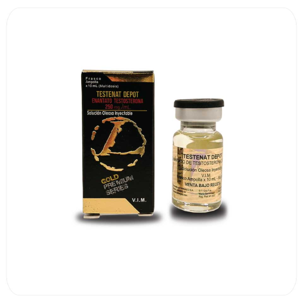 Foto do Produto LANDERLAN GOLD TESTENAT DEPOT ENANTATO DE TESTOSTERONA 250MG 10ML