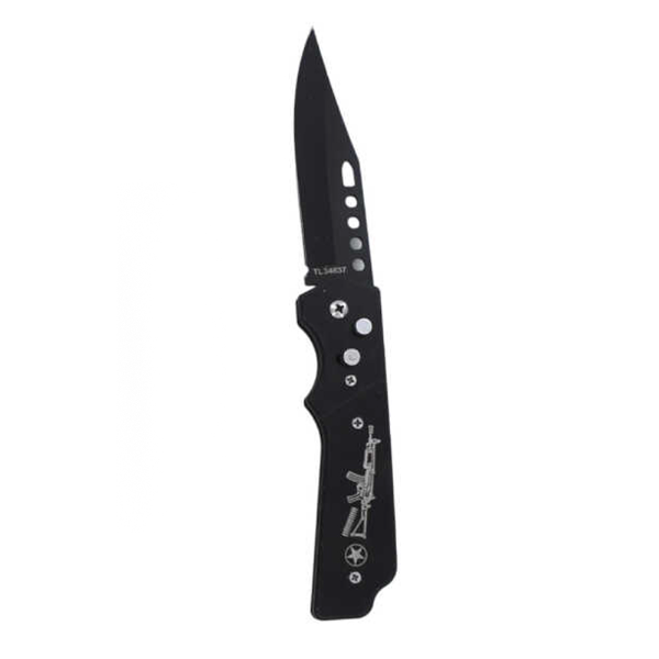 Foto do Produto Tatico Canivete KNIFE NF5021 De 20.7CM - Preto