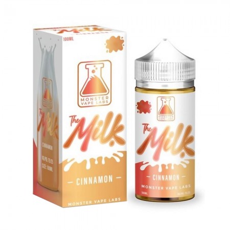 Foto do Produto Essencia Vape Monster The Milk Cinnamon 0mg 100ml