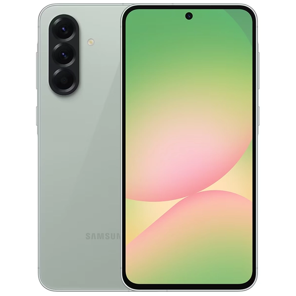 Foto do Produto Celular Samsung Galaxy A56 5G SM-A566E Dual SIM de 256GB/12GB RAM de 6.7" 50+12+5MP/12MP - Awesome Olive