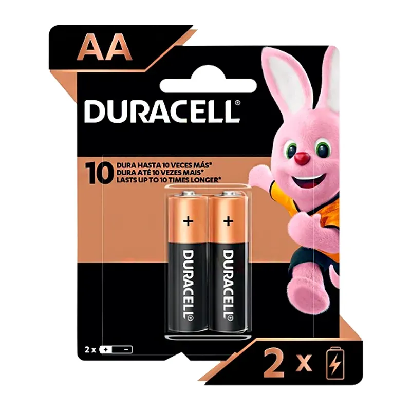 Foto do Produto DURACELL PILA AA X2 CHICO