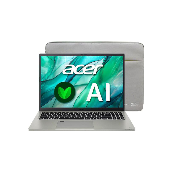 Foto do Produto NB ACER ASPIRE VERO AV16-51P-58KU ULTRA 5-125U 1.2GHZ/ 8GB/ 512 SSD/ 16" IPS WUXGA/ BACKLIT KEYBOARD/ COBBLESTONE GRAY/ W11H