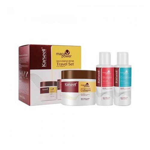 Foto do Produto Cosméticos KARSEELL KIT MACA ESSENCE REPAIR TRAVEL